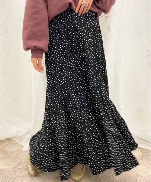 apres jour（アプレジュール）の「アソートマーメイドサーキュラースカート【ZOZOTOWN限定アイテム】（スカート・レディース・ブラック/ダークブラウン/ベージュ/その他・SMALL/MEDIUM/X-LARGE）」の18枚目の写真