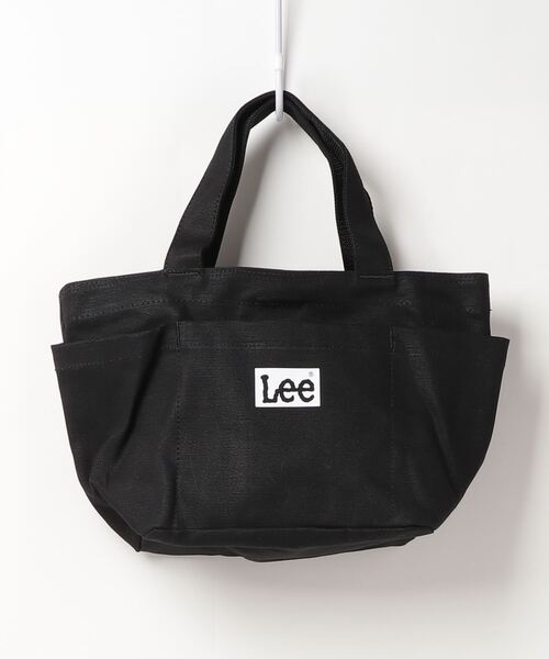 Lee（リー）の「【Lee/リー】 キャンバス ミニ トートバッグ ワンポイント 3ポケット バッグ（トートバッグ・レディース・ブラック/ベージュ/ホワイト・FREE）」の6枚目の写真