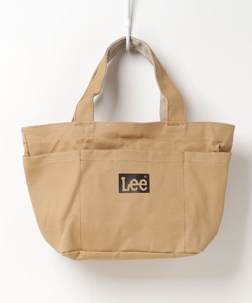Lee（リー）の「【Lee/リー】 キャンバス ミニ トートバッグ ワンポイント 3ポケット バッグ（トートバッグ・レディース・ブラック/ベージュ/ホワイト・FREE）」の5枚目の写真