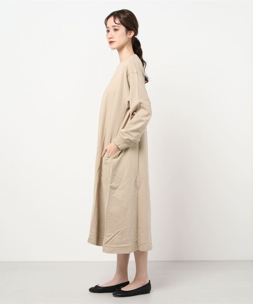 KANGOL（カンゴール）の「KANGOL カンゴール マキシ丈ワンピース（ワンピース・レディース・ホワイト/ブラック/ベージュ・M/L）」の16枚目の写真