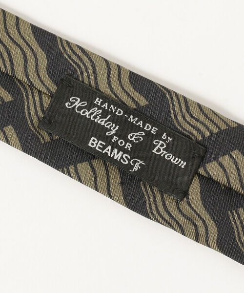 Holliday & Brown / モチーフ柄 プリント ネクタイ】▽▽