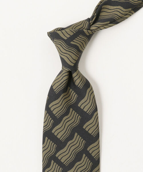 Holliday & Brown / モチーフ柄 プリント ネクタイ】▽▽