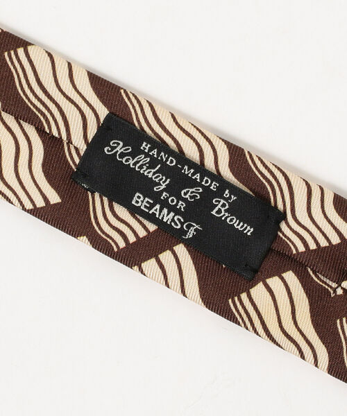 Holliday & Brown / モチーフ柄 プリント ネクタイ】▽▽