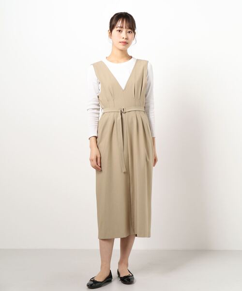 Mystrada（マイストラーダ）の「前後2WAY Vネックジャンスカ  