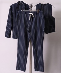 その他パンツ ブルー ネイビー 青色系 ストライプ柄 ファッション通販 Zozotown