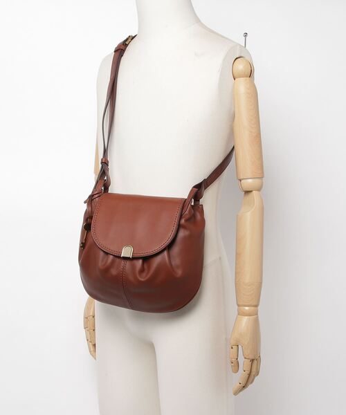 FOSSIL（フォッシル）の「GIGI FLAP CROSSBODY　ZB1496（ショルダーバッグ・レディース・ブラウン/ブラック・FREE）」の16枚目の写真