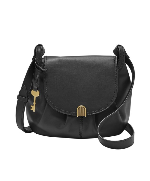 FOSSIL（フォッシル）の「GIGI FLAP CROSSBODY　ZB1496（ショルダーバッグ・レディース・ブラウン/ブラック・FREE）」の5枚目の写真