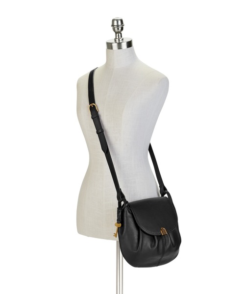 FOSSIL（フォッシル）の「GIGI FLAP CROSSBODY　ZB1496（ショルダーバッグ・レディース・ブラウン/ブラック・FREE）」の3枚目の写真