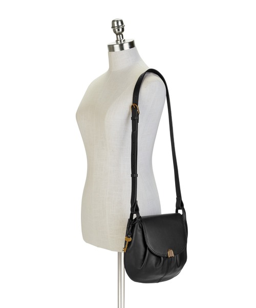 FOSSIL（フォッシル）の「GIGI FLAP CROSSBODY　ZB1496（ショルダーバッグ・レディース・ブラウン/ブラック・FREE）」の4枚目の写真