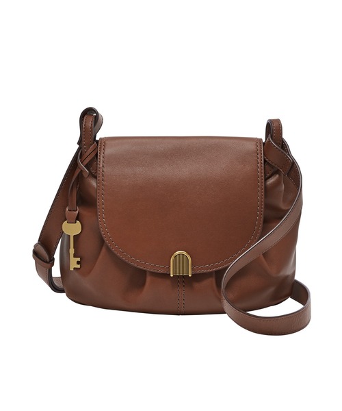 FOSSIL（フォッシル）の「GIGI FLAP CROSSBODY　ZB1496（ショルダーバッグ・レディース・ブラウン/ブラック・FREE）」の10枚目の写真