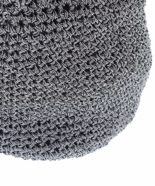 MK MICHEL KLEIN（エムケーミッシェルクラン）の「メタルメッシュ巾着型バッグ（トートバッグ・レディース・ゴールド/チャコールグレー/シルバー・00）」の8枚目の写真