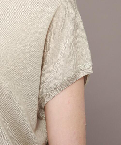 DRESSTERIOR（ドレステリア）の「◆コットンセルロースフレンチスリーブプルオーバー（ニット/セーター・レディース・グレー系/ブラック/ブラウン系その他/レッド系1/パープル系4・38）」の20枚目の写真