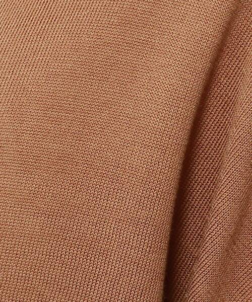 DRESSTERIOR（ドレステリア）の「◆コットンセルロースフレンチスリーブプルオーバー（ニット/セーター・レディース・グレー系/ブラック/ブラウン系その他/レッド系1/パープル系4・38）」の15枚目の写真