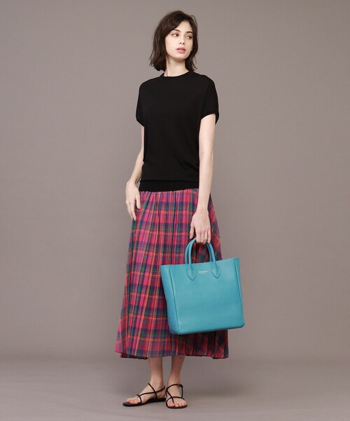 DRESSTERIOR（ドレステリア）の「◆コットンセルロースフレンチスリーブプルオーバー（ニット/セーター・レディース・グレー系/ブラック/ブラウン系その他/レッド系1/パープル系4・38）」の8枚目の写真