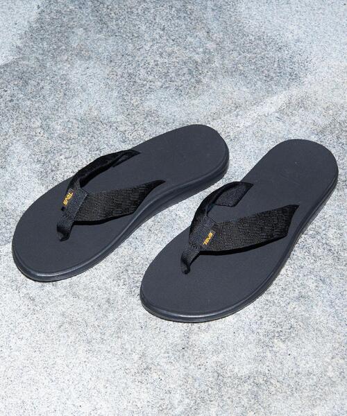 Teva(テバ)の「<TEVA(テバ)> VOYA FLIP/ボヤ フリップ(サンダル・メンズ・ブラック・8/10/9/7)」の1枚目の写真