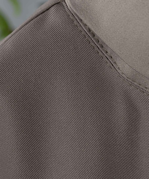 CASPER JOHN(キャスパージョン)の「High Drape Off-Turtle Big T/ハイドレープオフタートルビッグT(Tシャツ/カットソー・メンズ・ホワイト/ブラック/ネイビー/オリーブ・SMALL/MEDIUM)」の18枚目の写真