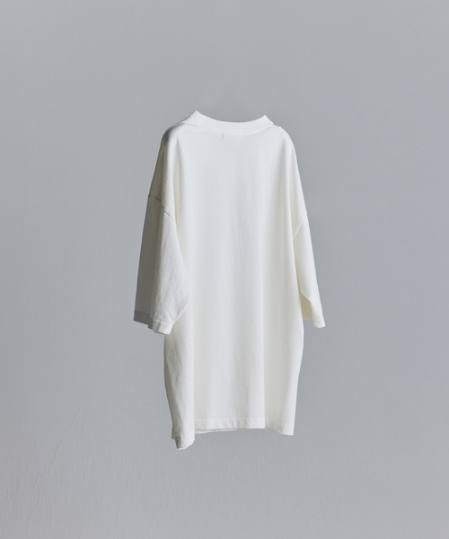 Tシャツ・カットソー EMBROIDERY OVERSIZE T-SHIRT セール】Embroidery LOGO over size Tshirts 刺繍ロゴオーバー