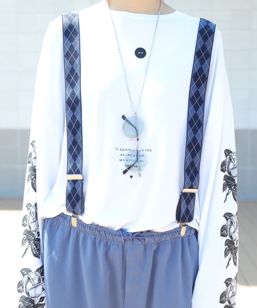 rovtski（ロフトスキー）の「GEVAERTSUSPENDER/ゲバルト 総柄/チェック/アーガイル/ドット/アニマルサスペンダー（サスペンダー・メンズ・その他2/その他10/その他11/その他14/その他17/その他9/その他16/その他4/その他8/その他6/その他/その他13/その他7/その他18・FREE）」の4枚目の写真