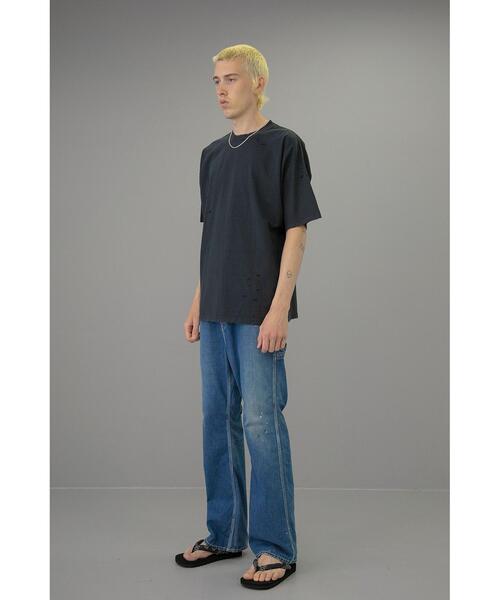 MONKEY TIME（モンキータイム）の「＜monkey time＞ TJK DISTRESSED T/Tシャツ（Tシャツ/カットソー・メンズ・ナチュラル/ブラック・XL/S/M/L）」の7枚目の写真