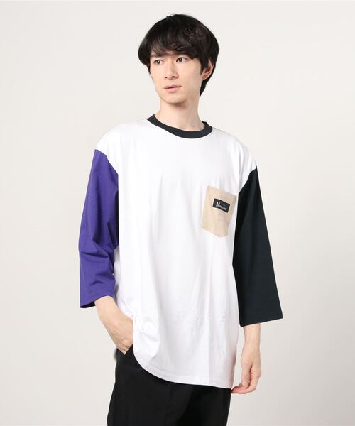 MANASTASH（マナスタッシュ）の「MANASTASH/マナスタッシュ SHELTECH 3/4 PRINT T　シェルティック　7分袖　ユニセックス（Tシャツ/カットソー・メンズ・ホワイト/ブラック系その他/その他・MEDIUM/LARGE/X-LARGE）」の9枚目の写真