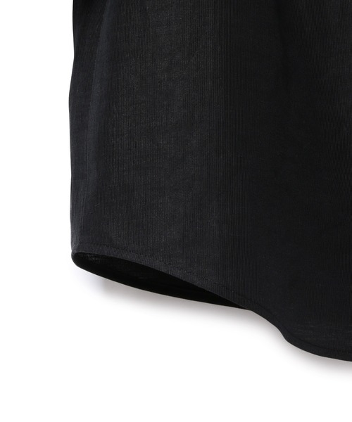 ADAM ET ROPE'(アダムエロペ)の「バルーンショートスリーブブラウス(シャツ/ブラウス・レディース・ブラック/ホワイト/ライトグリーン/ブルー/サックスブルー・FREE)」の13枚目の写真