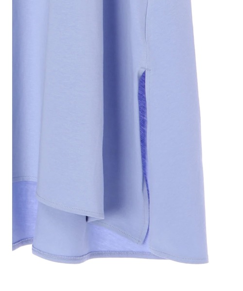 AMERICAN HOLIC（アメリカンホリック）の「サイドスリットカットフレアチュニック　＊〇（Tシャツ/カットソー・レディース・ブルー/オフホワイト/ブラック/ライトイエロー・M/L）」の11枚目の写真