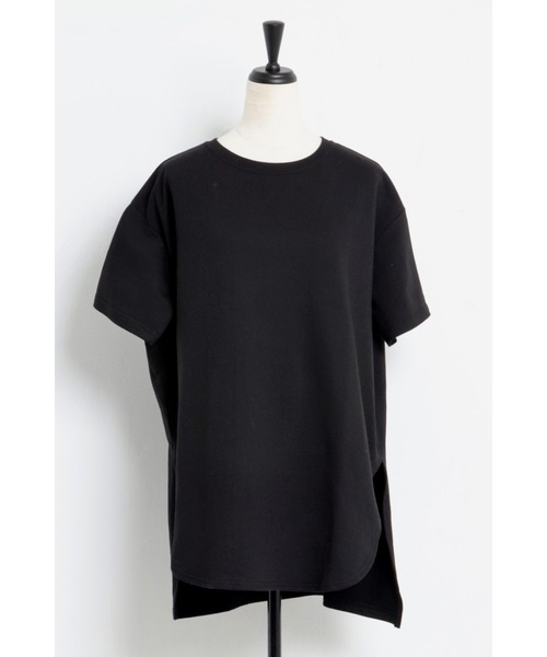 コットンサイドスリットTシャツ