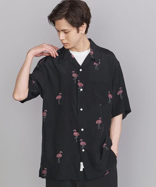 BEAUTY&YOUTH UNITED ARROWS（ビューティーアンドユースユナイテッドアローズ）の「＜TOWN＞ SPRING FLAMINGO/シャツ（シャツ/ブラウス・メンズ・ホワイト/ブラック・SMALL/LARGE/MEDIUM）」の8枚目の写真