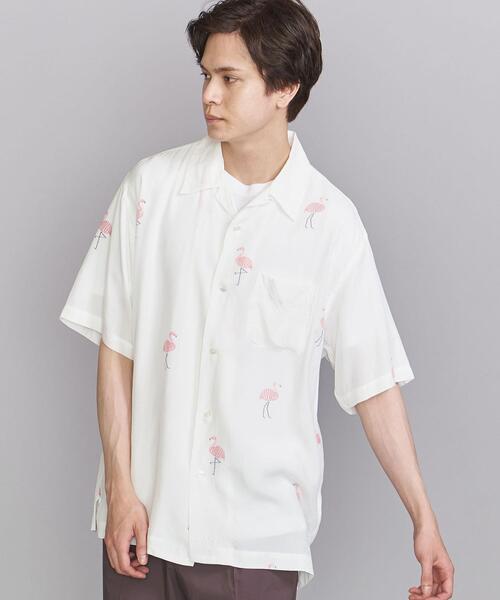 BEAUTY&YOUTH UNITED ARROWS（ビューティーアンドユースユナイテッドアローズ）の「＜TOWN＞ SPRING FLAMINGO/シャツ（シャツ/ブラウス・メンズ・ホワイト/ブラック・SMALL/LARGE/MEDIUM）」の17枚目の写真