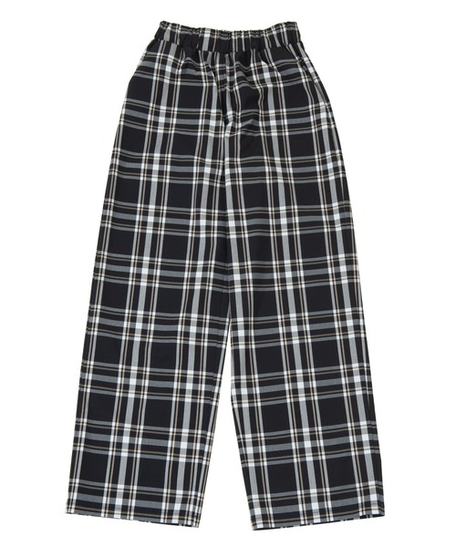 PUNYUS（プニュズ）の「チェックイージーパンツ（その他パンツ・レディース・ブラック/ベージュ・1/2/4/3）」の8枚目の写真