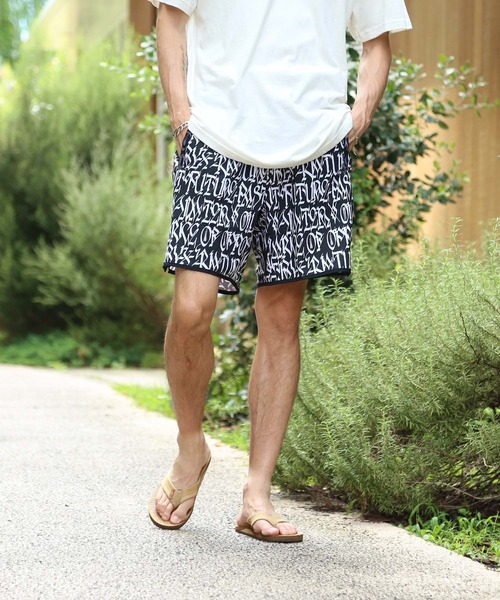 RVCA SPORTS メンズ RVCA X DEFER YOGGER ウォークパンツ/ショートパンツ【2021年夏モデル】/ルーカ総柄 RVCA SPORTS メンズ RVCA X DEFER YOGGER ウォークパンツ/ショートパンツ【2021年夏モデル】/ルーカ総柄