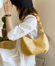 yuue' ( wear ) | ギャザーレザーショルダーバッグ(ショルダーバッグ)