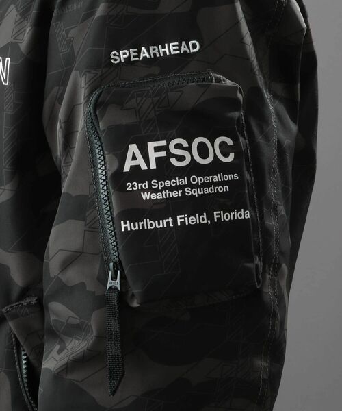 AVIREX（アヴィレックス）の「【AVIREX FLYER'S】フライトジャケット ウェザーウォッチャー / FLIGHT JACKET WATHER WATCHER AF / アヴィレックス / AVIREX（ミリタリージャケット・メンズ・ホワイト/ブラック/オリーブ/グレー系その他・MEDIUM/LARGE/X-LARGE/XX-LARGE）」の11枚目の写真