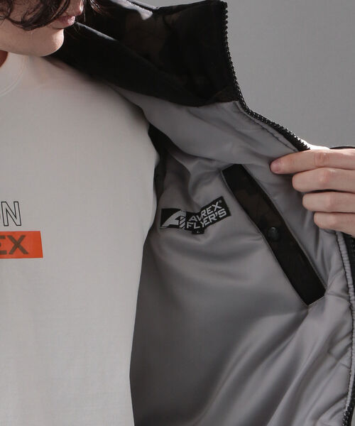 AVIREX（アヴィレックス）の「【AVIREX FLYER'S】フライトジャケット ウェザーウォッチャー / FLIGHT JACKET WATHER WATCHER AF / アヴィレックス / AVIREX（ミリタリージャケット・メンズ・ホワイト/ブラック/オリーブ/グレー系その他・MEDIUM/LARGE/X-LARGE/XX-LARGE）」の13枚目の写真