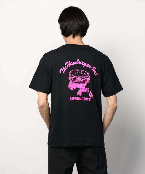 【Ma様】js luxe☆ガーメントダイプリントTシャツ Mark Gonzales (マークゴンザレス) クラシックカープリント 半袖