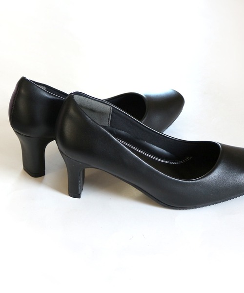 AmiAmi(アミアミ)の「リクルートオフィスパンプス/フォーマルパンプス/6cmヒール(パンプス・レディース・ブラック/ブラック系その他/ブラック系その他2・22cm/22.5cm/23cm/23.5cm/24cm/24.5cm/25cm)」の4枚目の写真