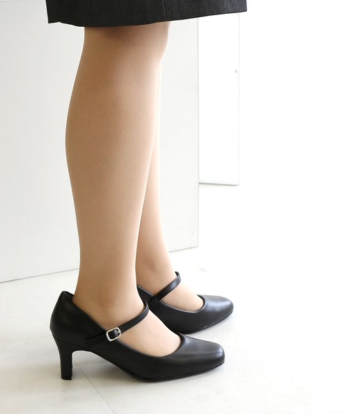 AmiAmi(アミアミ)の「リクルートオフィスパンプス/フォーマルパンプス/6cmヒール(パンプス・レディース・ブラック/ブラック系その他/ブラック系その他2・22cm/22.5cm/23cm/23.5cm/24cm/24.5cm/25cm)」の16枚目の写真