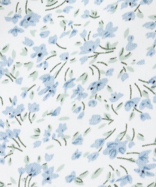 INGNI（イング）の「花柄シャーリングミニ／ワンピース（ワンピース・レディース・ブラック/オフホワイト/ミント・M）」の7枚目の写真