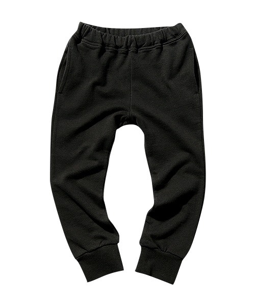 devirock（デビロック）の「無地スウェット裾リブパンツ（スウェットパンツ・キッズ・ブラック/ネイビー/ダークオリーブ/杢グレー/ブルー系その他/パープル系その他/ヘザーチャコール/ブルー系その他2・80ｃｍ/90cm/110cm/100cm/120cm/130cm/140cm/150cm/160cm）」の16枚目の写真