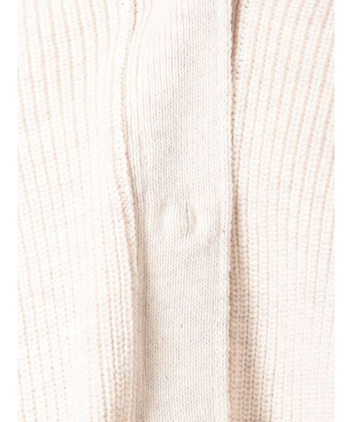 MERCURYDUO(マーキュリーデュオ)の「片畔2WAYクロップドニットカーディガン(カーディガン/ボレロ・レディース・ブラウン/アイボリー・FREE)」の17枚目の写真