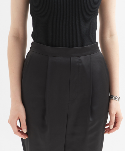 Rouge vif（ルージュヴィフ）の「サテンイージーパンツ（その他パンツ・レディース・ブラック/ピンク/グリーン・36/38）」の9枚目の写真