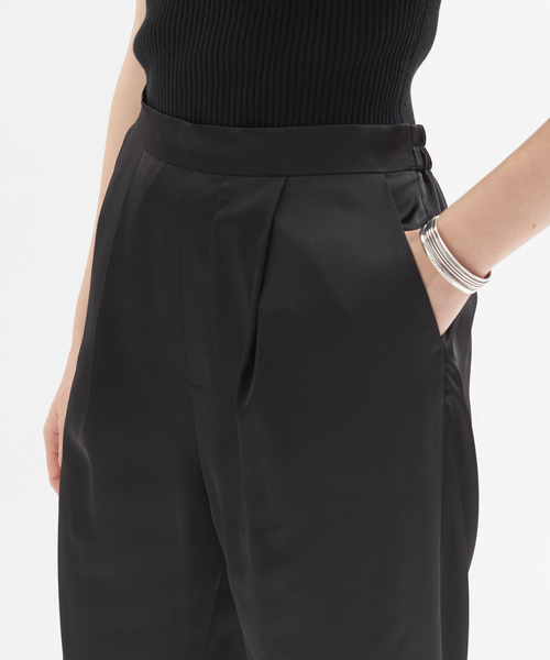 Rouge vif（ルージュヴィフ）の「サテンイージーパンツ（その他パンツ・レディース・ブラック/ピンク/グリーン・36/38）」の18枚目の写真