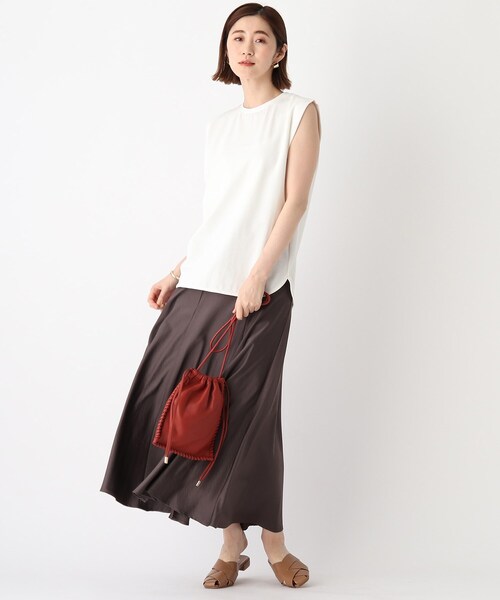 Opaque.clip 新品タック袖カットソー Opaque.clip 新品タック袖カットソー