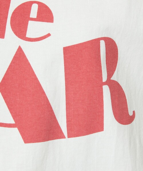 FREAK'S STORE（フリークスストア）の「LeSAR ロゴTシャツ/レサーロゴTシャツ（Tシャツ/カットソー・レディース・チャコールグレー/オフホワイト/ブルーグリーン・ﾌﾘ-）」の8枚目の写真