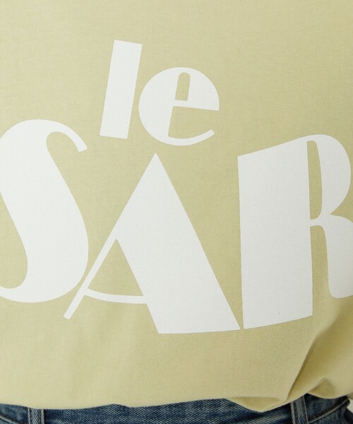 FREAK'S STORE（フリークスストア）の「LeSAR ロゴTシャツ/レサーロゴTシャツ（Tシャツ/カットソー・レディース・チャコールグレー/オフホワイト/ブルーグリーン・ﾌﾘ-）」の16枚目の写真