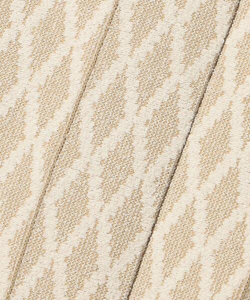 green label relaxing(グリーンレーベルリラクシング)の「ジャカード プリーツ ニット パンツ(その他パンツ・レディース・オリーブ/ナチュラル・FREE)」の19枚目の写真