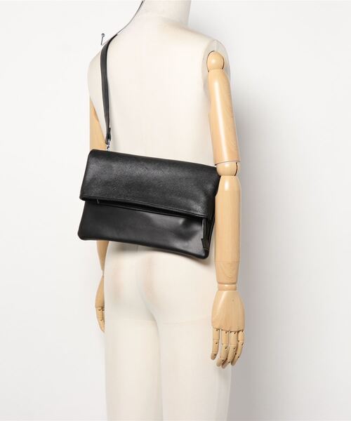 UNION STATION（ユニオンステーション）の「【2WAY仕様】クラッチショルダーバッグ（クラッチバッグ・メンズ・ブラック/ブラウン/グレー・FREE）」の19枚目の写真