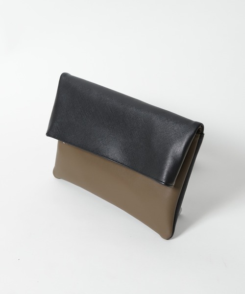 UNION STATION（ユニオンステーション）の「【2WAY仕様】クラッチショルダーバッグ（クラッチバッグ・メンズ・ブラック/ブラウン/グレー・FREE）」の22枚目の写真