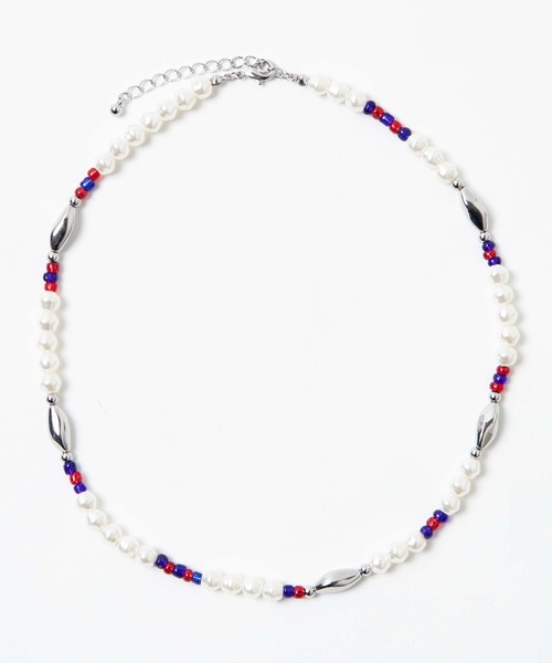 WEGO（ウィゴー）の「WEGO/ビーズパールネックレス（ネックレス・メンズ・その他1/その他2・FREE）」の3枚目の写真