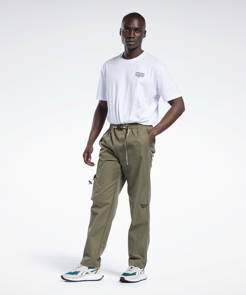 Reebok(リーボック)の「クラシックス キャンピング パンツ / Classics Camping Pants(スウェットパンツ・メンズ・アーミー/ブラック・SMALL/MEDIUM/LARGE/X-LARGE/XX-LARGE/X-SMALL/XXX-LARGE)」の6枚目の写真
